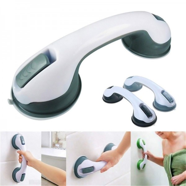 Χειρολαβή με βεντούζες CLN-0013, λευκό-γκρι