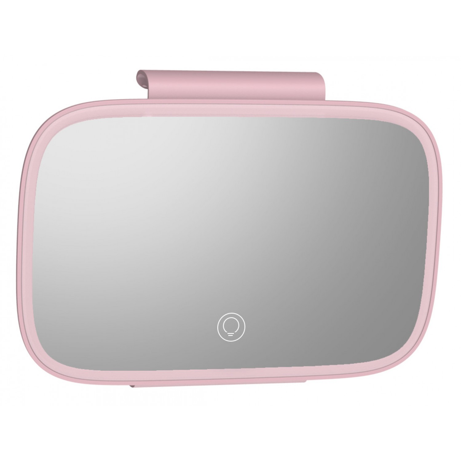 BASEUS καθρέφτης καλλωπισμού αυτοκινήτου CRBZJ01-04, LED 500mAh, ροζ