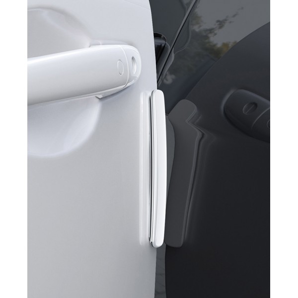 BASEUS προστατευτικό πόρτας αυτοκινήτου CRFZT-02, 4τμχ, λευκό