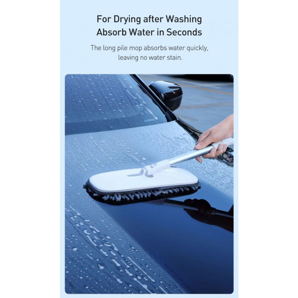 Baseus τηλεσκοπική σκούπα αυτοκινήτου CRTB-01 μαύρο