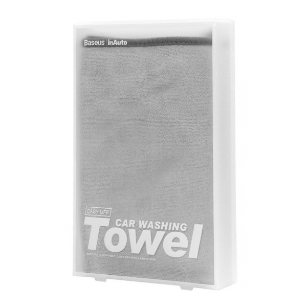 BASEUS Απορροφητική πετσέτα μικροϊνών CRXCMJ-Α0G, 40 x 80cm, γκρι
