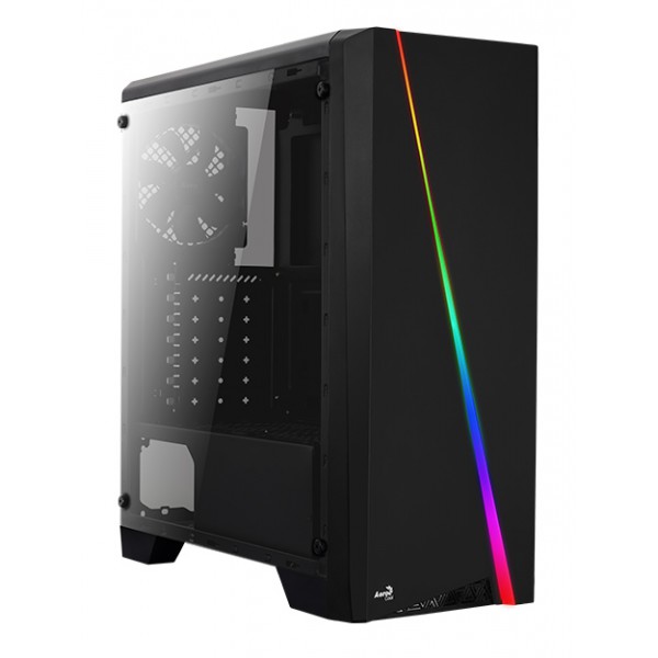 AEROCOOL PC case mid tower CYLON, 198x459x413mm, 1x fan
