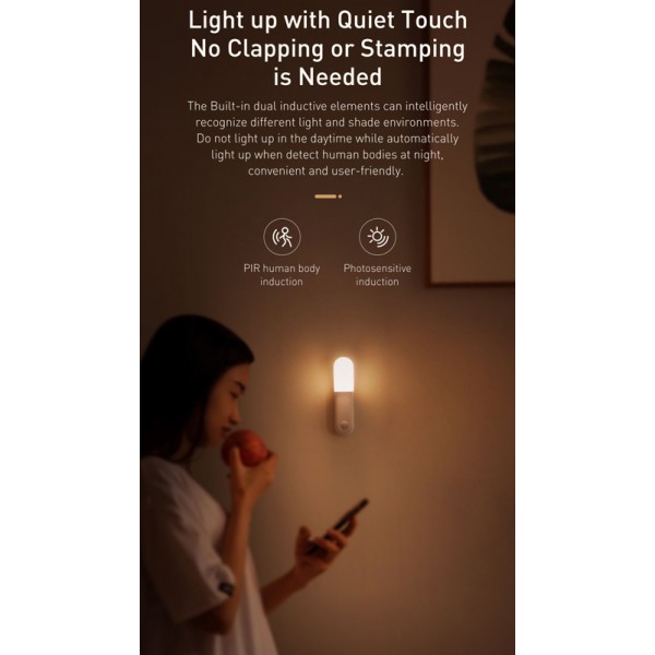 BASEUS LED φωτιστικό DGSUN-GA02, με αισθητήρες φωτός 