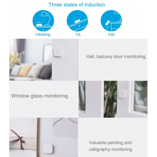 AQARA smart αισθητήρας κραδασμών, DJT11LM, Zigbee AQARA smart αισθητήρας κραδασμών, DJT11LM, Zigbee