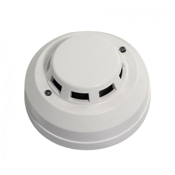 Ανιχνευτής καπνού 4 καλωδιων DS-573, με auto reset & βάση relay