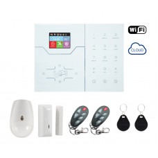 POWERTECH Ασύρματος πίνακας συναγερμού DS-VGW Kit, Πληκτρολόγιο LCD