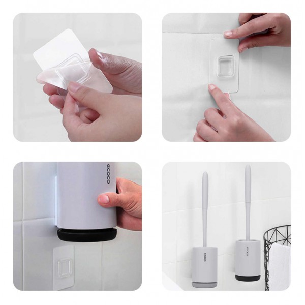 ECOCO Πιγκάλ E1803-WALL, wall-mounted, λευκό-γκρι ECOCO Πιγκάλ E1803-WALL, wall-mounted, λευκό-γκρι