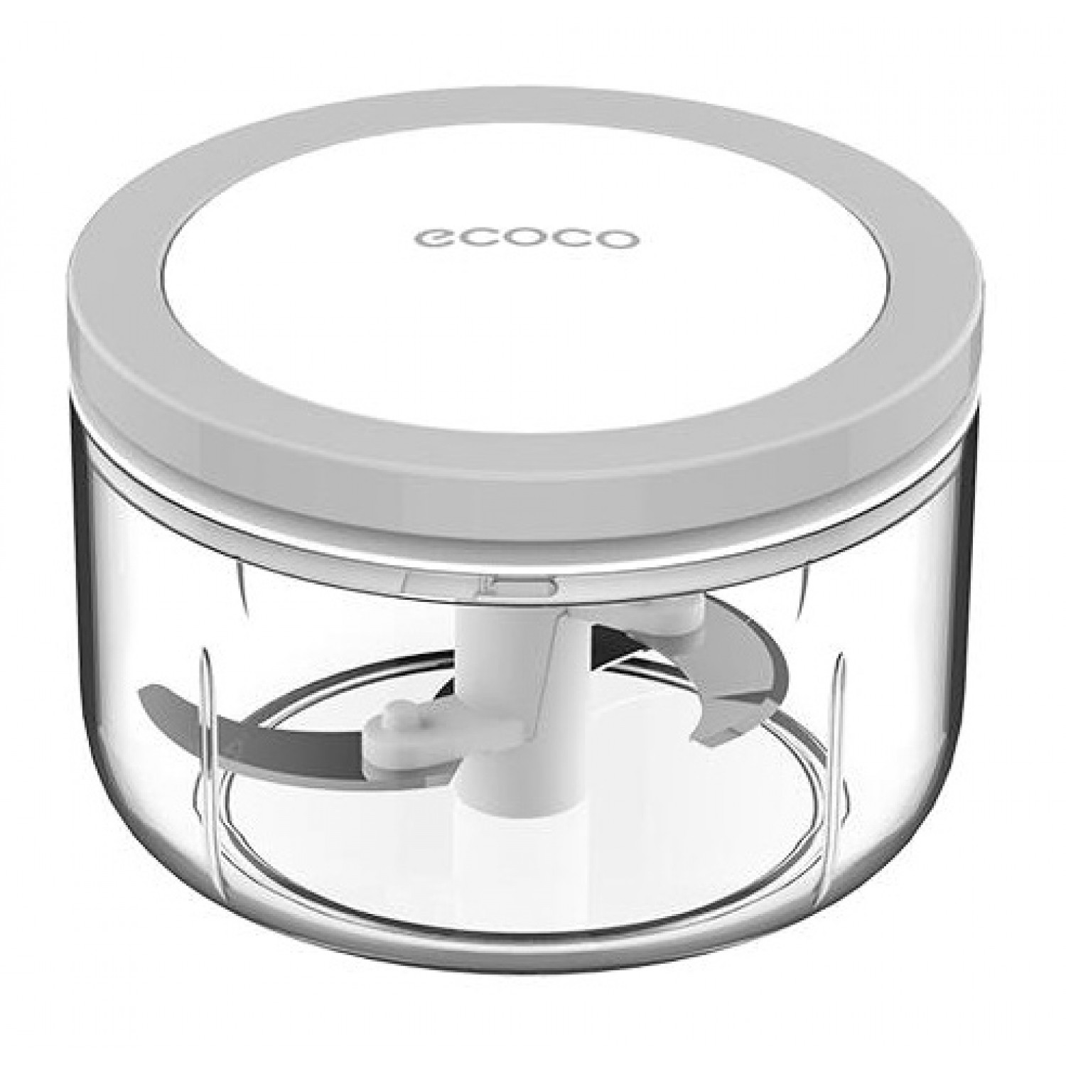 ECOCO Χειροκίνητος πολυκόφτης E1920, 550ml, 3 λεπίδες, γκρι ECOCO Χειροκίνητος πολυκόφτης E1920, 550ml, 3 λεπίδες, γκρι