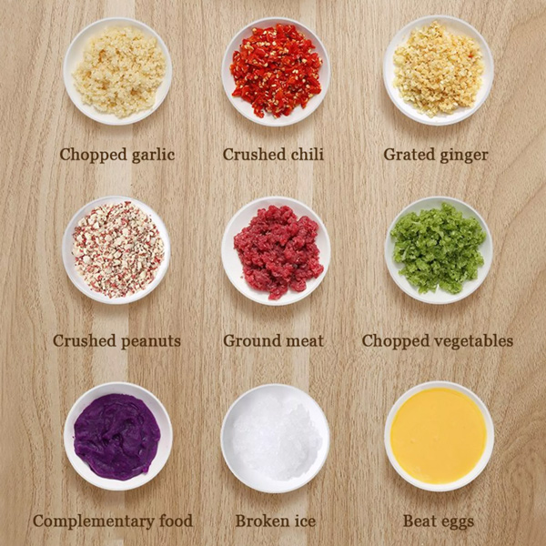 ECOCO Χειροκίνητος πολυκόφτης E1921, 1000ml, 5 λεπίδες, γκρι ECOCO Χειροκίνητος πολυκόφτης E1921, 1000ml, 5 λεπίδες, γκρι