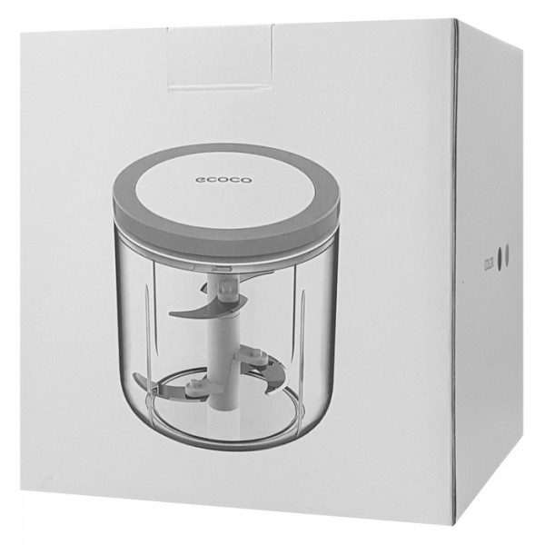 ECOCO Χειροκίνητος πολυκόφτης E1921, 1000ml, 5 λεπίδες, γκρι ECOCO Χειροκίνητος πολυκόφτης E1921, 1000ml, 5 λεπίδες, γκρι