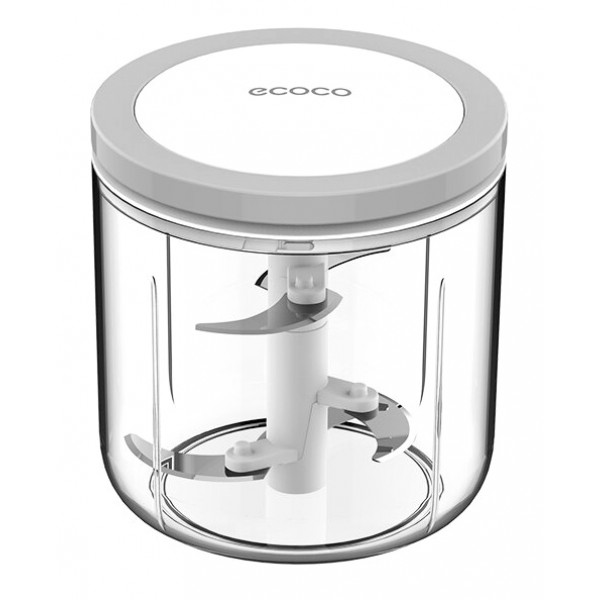 ECOCO Χειροκίνητος πολυκόφτης E1921, 1000ml, 5 λεπίδες, γκρι ECOCO Χειροκίνητος πολυκόφτης E1921, 1000ml, 5 λεπίδες, γκρι