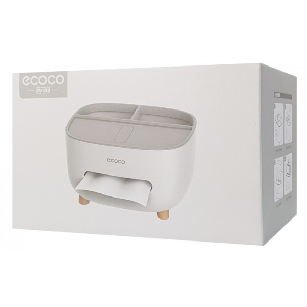 ECOCO βάση για χαρτομάντηλα και αντικείμενα E2009, 21x16x12cm, μπλε