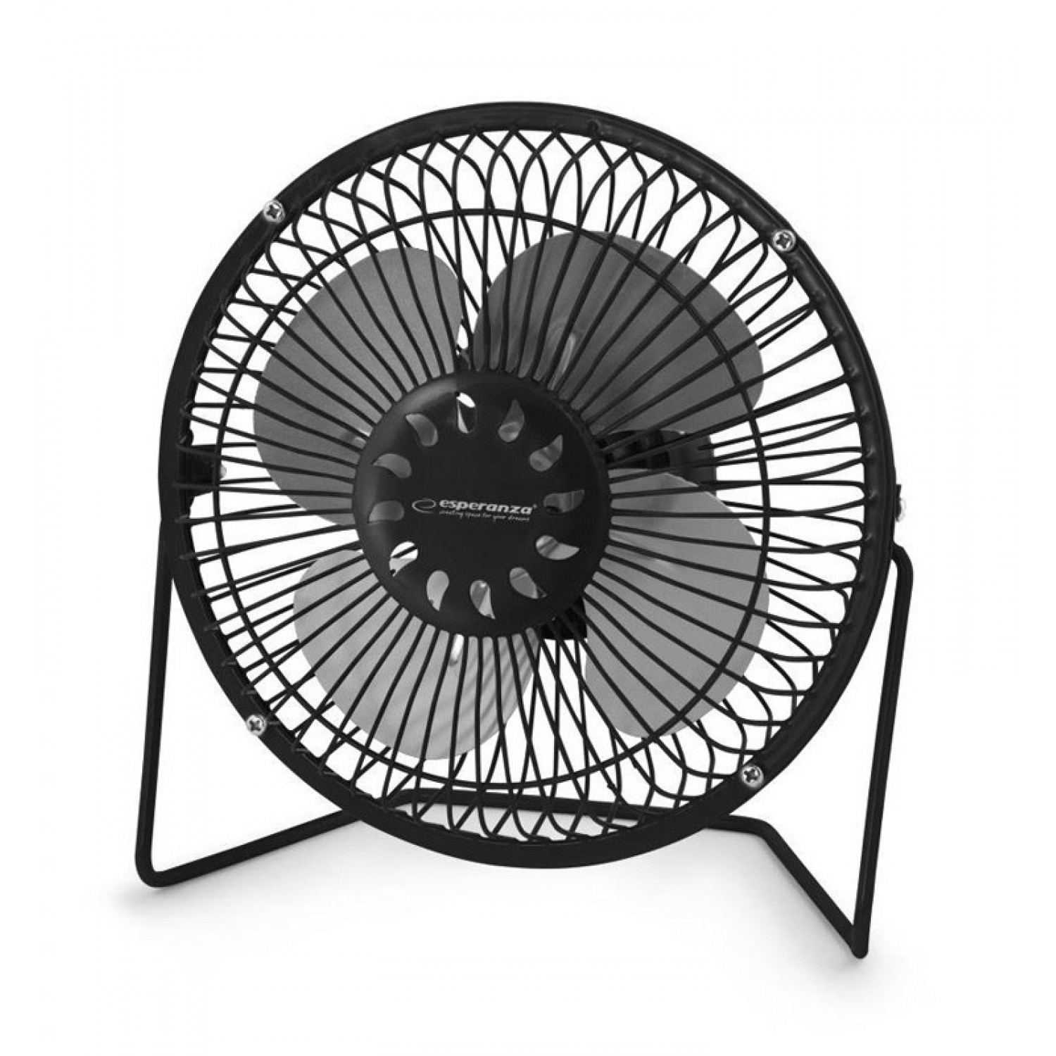 ESPERANZA Επιτραπέζιος ανεμιστήρας USB Yugo EA149K, 6", μαύρο