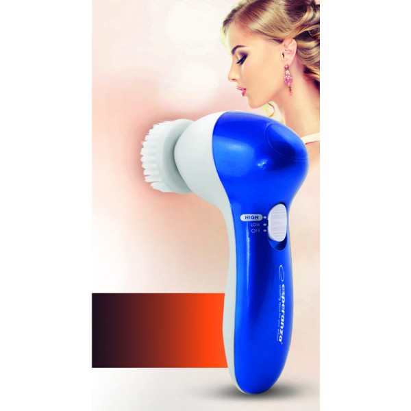 ESPERANZA βούρτσα καθαρισμού προσώπου Joy EBM001, με 5 κεφαλές, μπλε