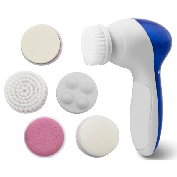 ESPERANZA βούρτσα καθαρισμού προσώπου Joy EBM001, με 5 κεφαλές, μπλε