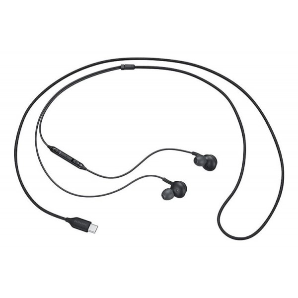 SAMSUNG Earphones EO-IC100, Type-C, mic, 94db, 1.2m, μαύρα SAMSUNG Earphones EO-IC100, Type-C, mic, 94db, 1.2m, μαύρα