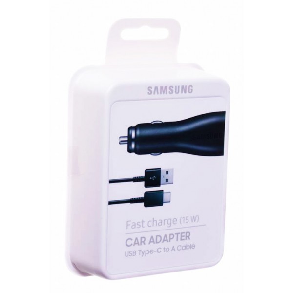 SAMSUNG Φορτιστής αυτοκινήτου EP-LN915CBEGWW, USB Type-C, 15W, μαύρο SAMSUNG Φορτιστής αυτοκινήτου EP-LN915CBEGWW, USB Type-C, 15W, μαύρο
