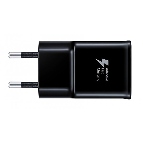 SAMSUNG Φορτιστής τοίχου EP-TA20EBECGWW, USB Type-C, 15W 2A, μαύρο SAMSUNG Φορτιστής τοίχου EP-TA20EBECGWW, USB Type-C, 15W 2A, μαύρο