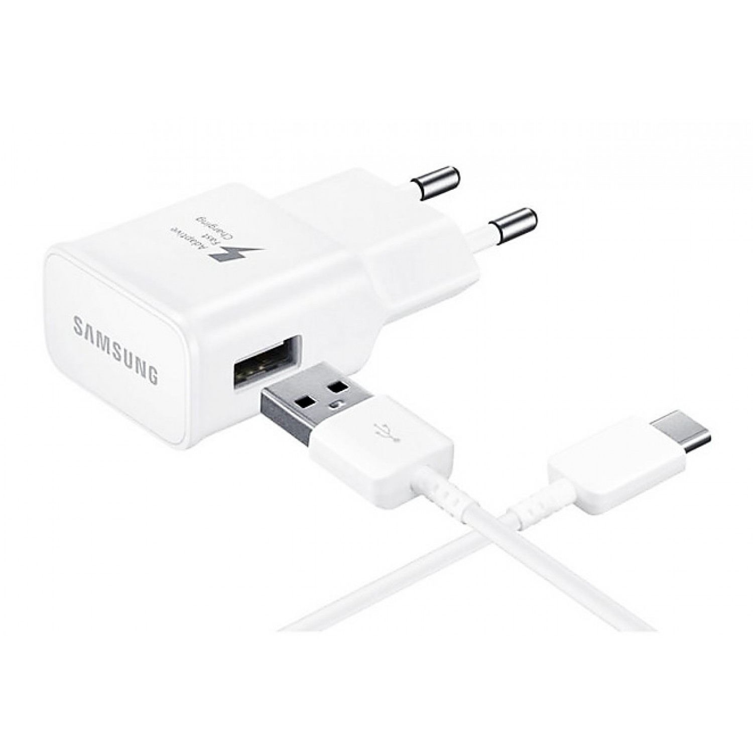 SAMSUNG Φορτιστής EP-TA20EBECGWW, USB Type-C, 15W 2A, retail, λευκό SAMSUNG Φορτιστής EP-TA20EBECGWW, USB Type-C, 15W 2A, retail, λευκό