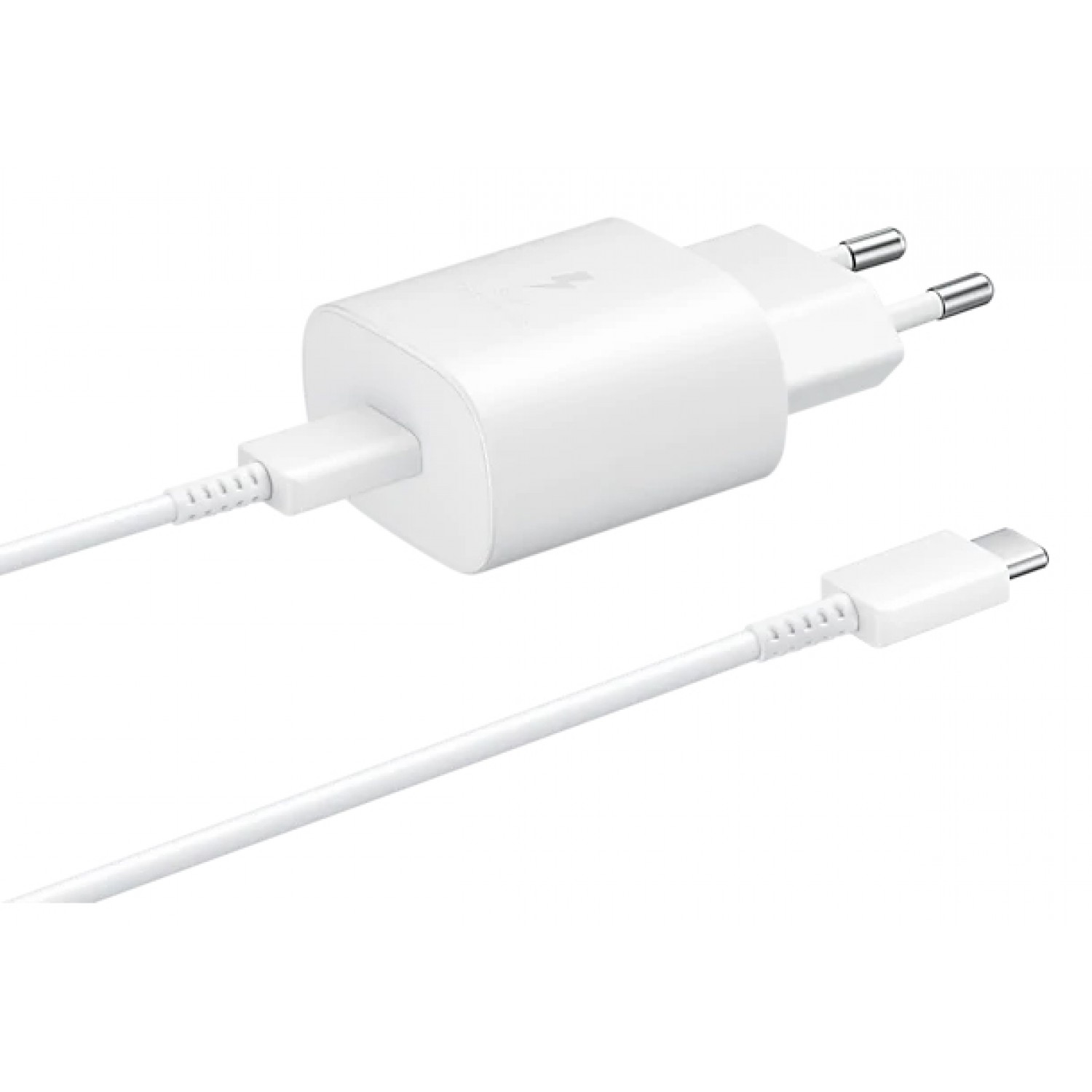 SAMSUNG φορτιστής τοίχου EP-TA800XWEGWW, USB Type-C, 25W 3A, λευκό SAMSUNG φορτιστής τοίχου EP-TA800XWEGWW, USB Type-C, 25W 3A, λευκό
