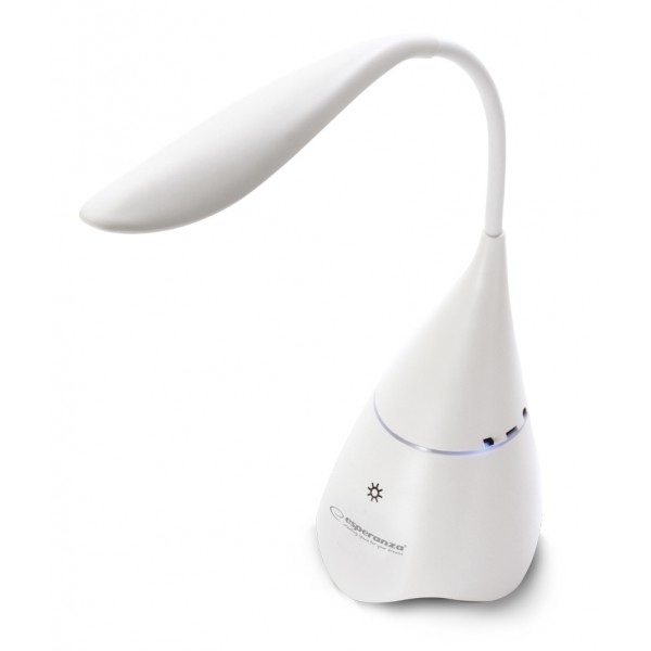 ESPERANZA Bluetooth ηχείο με φωτισμό EP151W, 3W, 1200mAh, λευκό