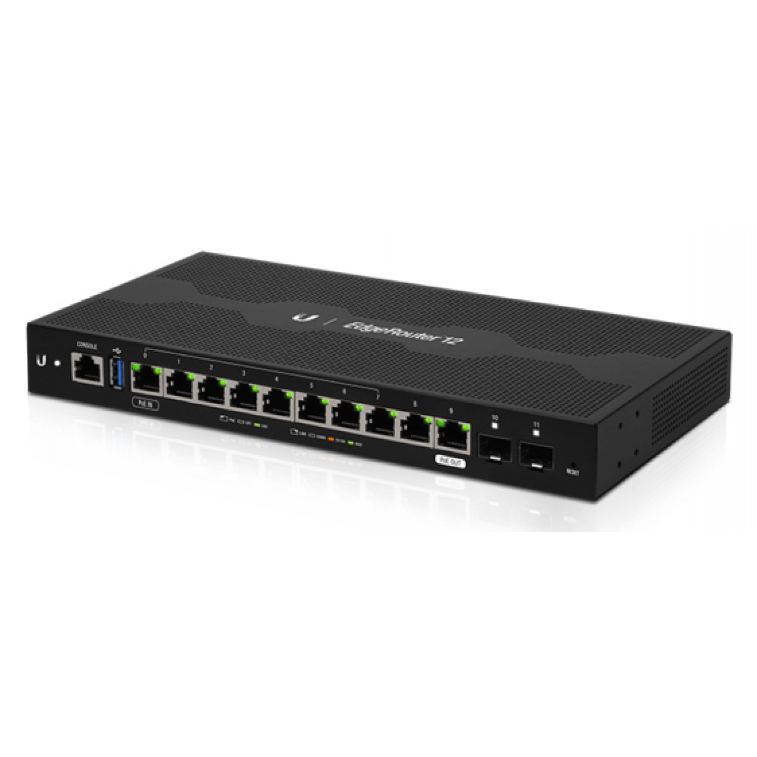 UBIQUITI EdgeRouter 12 ER-12, 10x Gigabit RJ45, 2x SFP