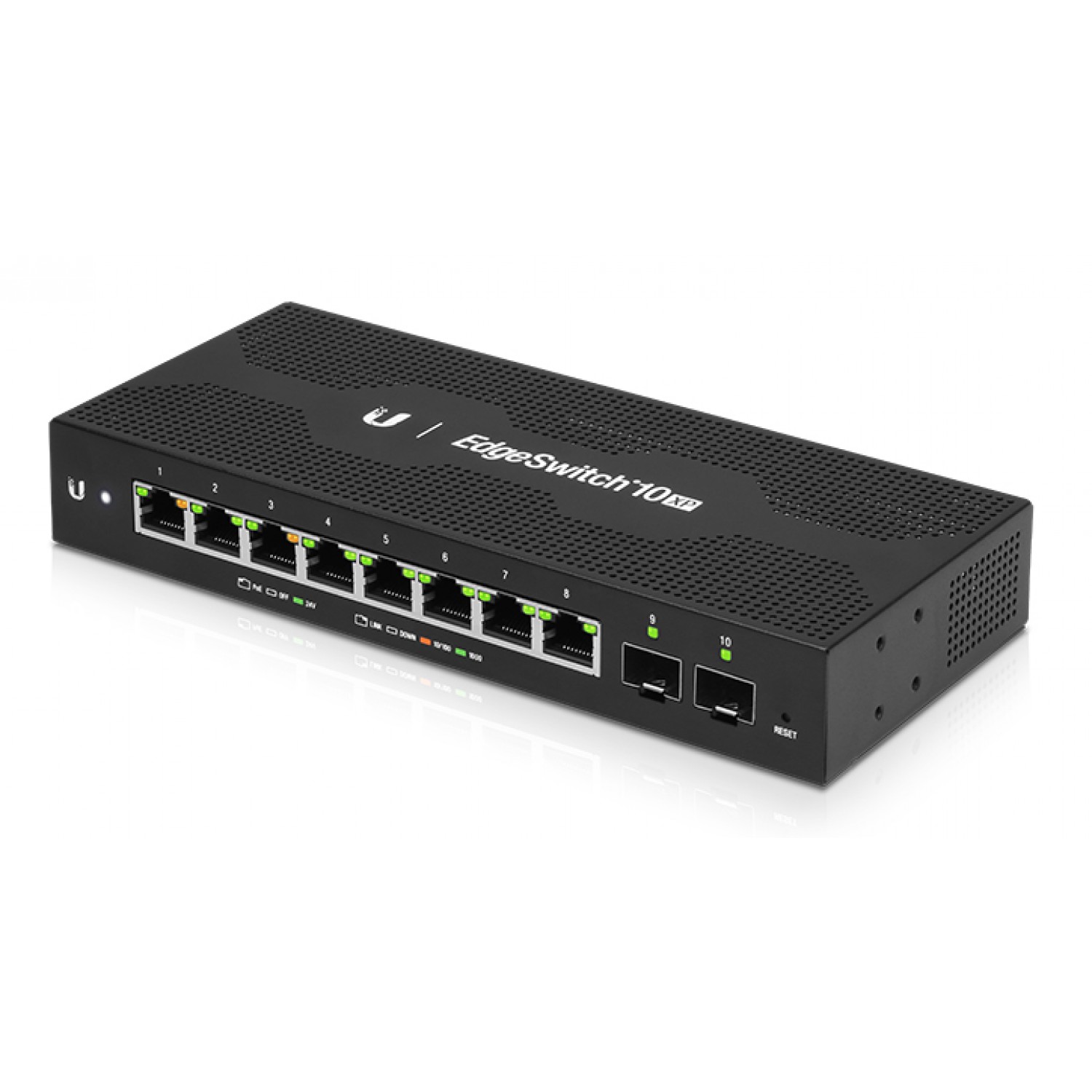 UBIQUITI Gigabit PoE switch ES-10XP, 8x 10/100/1000Mbps UBIQUITI Gigabit PoE switch ES-10XP, 8x 10/100/1000Mbps