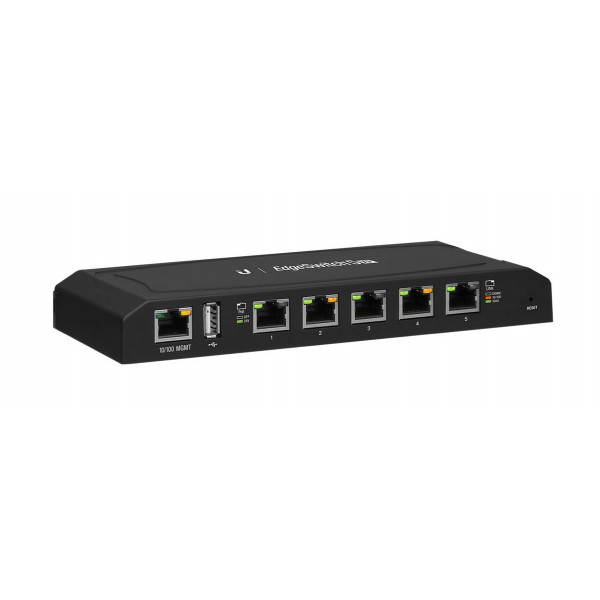 UBIQUITI Edge Switch ES-5XP, 5-Port Gigabit PoE, 24V/2.5A