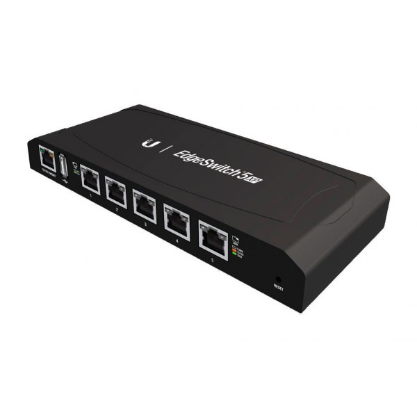 UBIQUITI Edge Switch ES-5XP, 5-Port Gigabit PoE, 24V/2.5A