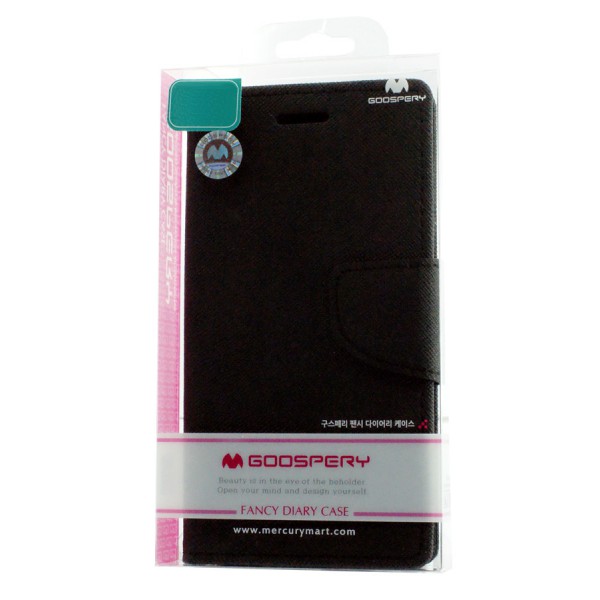 MERCURY Θήκη Fancy Diary για Samsung S8, Black MERCURY Θήκη Fancy Diary για Samsung S8, Black