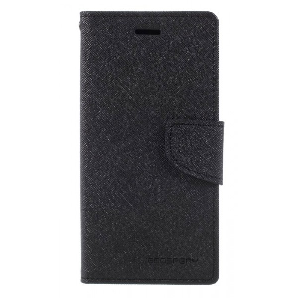 MERCURY Θήκη Fancy Diary για iPhone X, Black MERCURY Θήκη Fancy Diary για iPhone X, Black