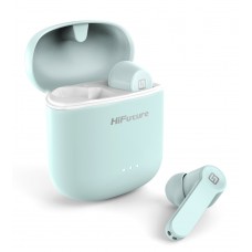HIFUTURE earphones FlyBuds, true wireless, με θήκη φόρτισης, πράσινα