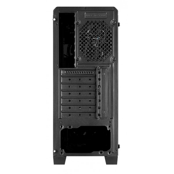 AEROCOOL PC case mid tower Ore FRGB-G-BK-V1, 195x461x422mm, 3x fan