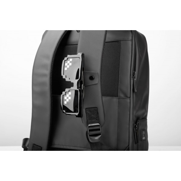 ARCTIC HUNTER τσάντα πλάτης GB00328 με θήκη laptop 15.6", USB, μαύρη