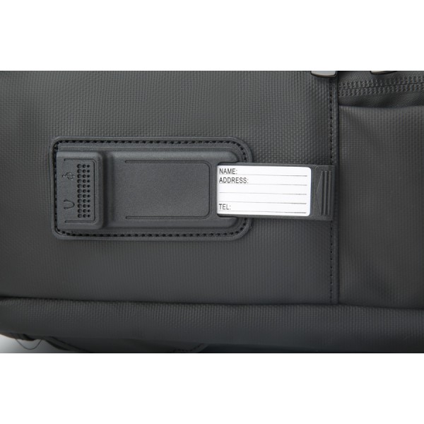 ARCTIC HUNTER τσάντα πλάτης GB00328 με θήκη laptop 15.6", USB, δίχρωμη