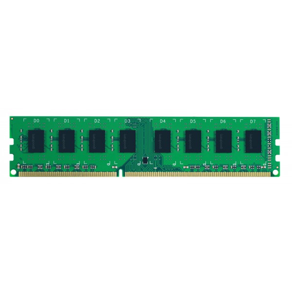 GOODRAM Μνήμη DDR3 UDIMM GR1600D3V64L11, 8GB, 1600MHz PC3-12800, CL11
