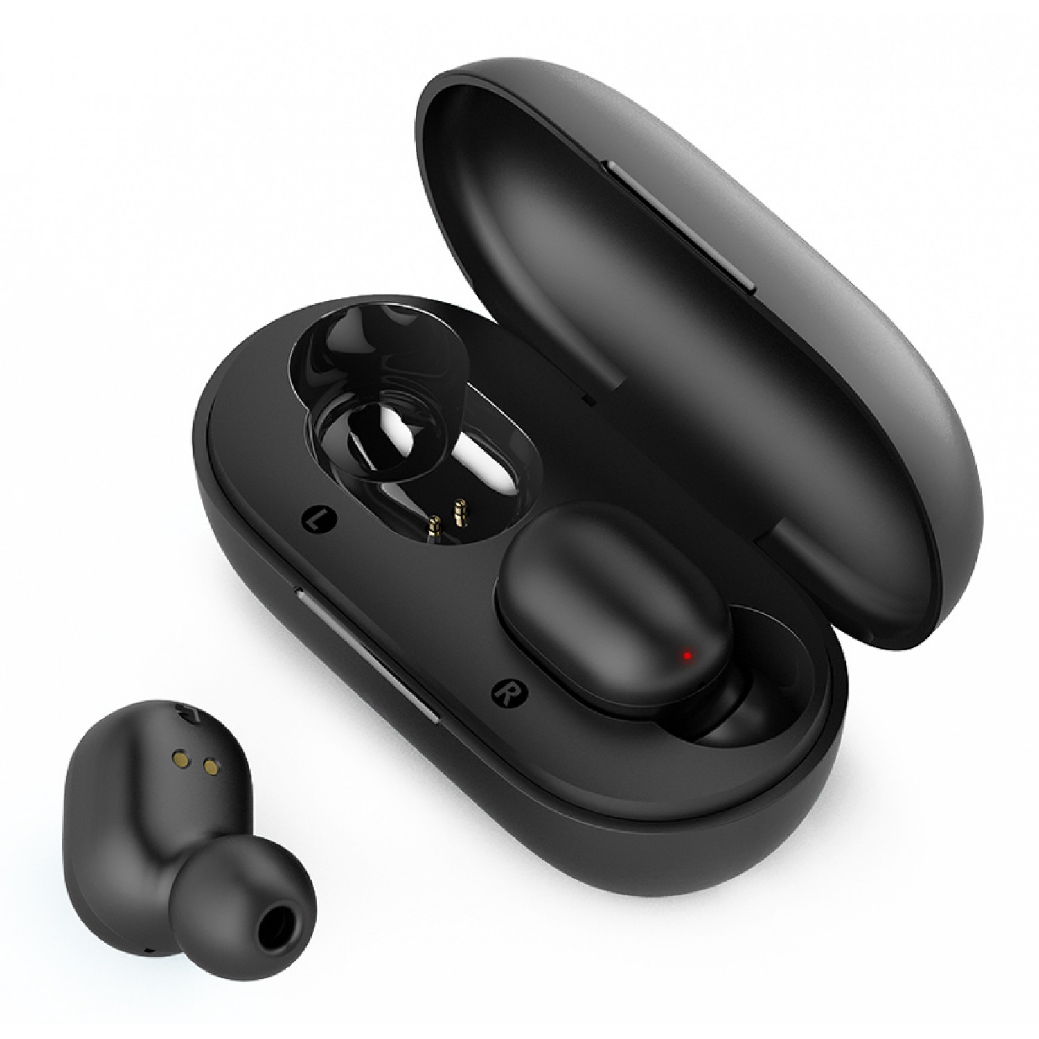 HAYLOU earphones GT1 Plus, true wireless, θήκη φόρτισης, μαύρα HAYLOU earphones GT1 Plus, true wireless, θήκη φόρτισης, μαύρα