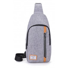ARCTIC HUNTER Τσάντα Crossbody GXB00106-GY, αδιάβροχη, γκρι