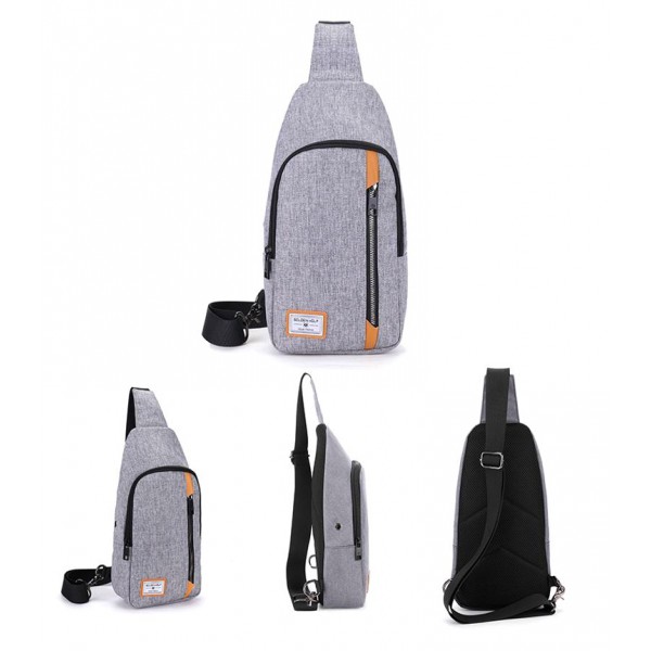 ARCTIC HUNTER Τσάντα Crossbody GXB00106-GY, αδιάβροχη, γκρι ARCTIC HUNTER Τσάντα Crossbody GXB00106-GY, αδιάβροχη, γκρι