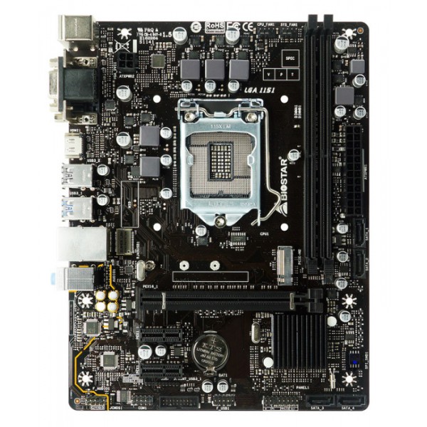 BIOSTAR Μητρική H310MHD, 2x DDR4, s1151, USB 3.1, HDMI, mATX, Ver. 6.0 BIOSTAR Μητρική H310MHD, 2x DDR4, s1151, USB 3.1, HDMI, mATX, Ver. 6.0