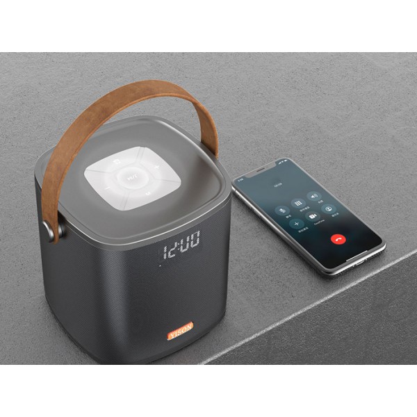 YISON φορητό ηχείο Hanker H5, 10W, Bluetooth 5.0, 4000mAh, γκρι YISON φορητό ηχείο Hanker H5, 10W, Bluetooth 5.0, 4000mAh, γκρι