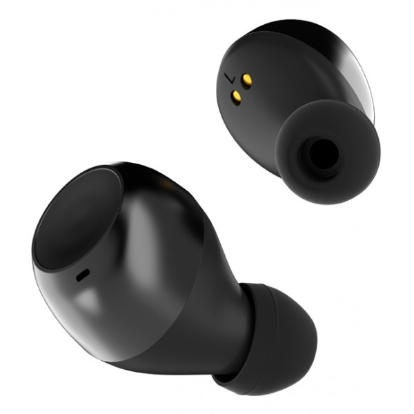 HIFUTURE earphones HeliX με θήκη φόρτισης, true wireless, μαύρα