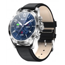HIFUTURE smartwatch HiGEAR, 1.3", IP68, heart rate monitor, ασημί