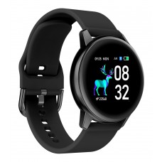 HIFUTURE smartwatch HiMATE, 1.4", IP68, heart rate monitor, μαύρο