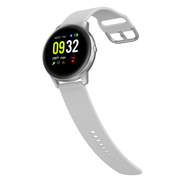 HIFUTURE smartwatch HiMATE, 1.4", IP68, heart rate monitor, λευκό
