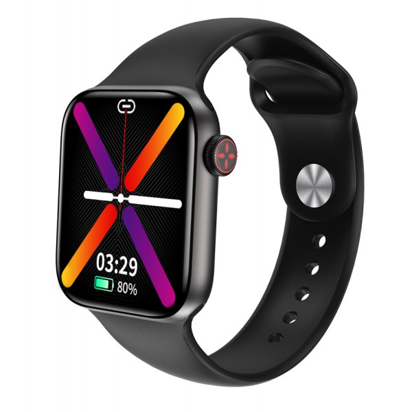 HIFUTURE smartwatch HiTIME, 1.75", IP68, heart rate monitor, μαύρο