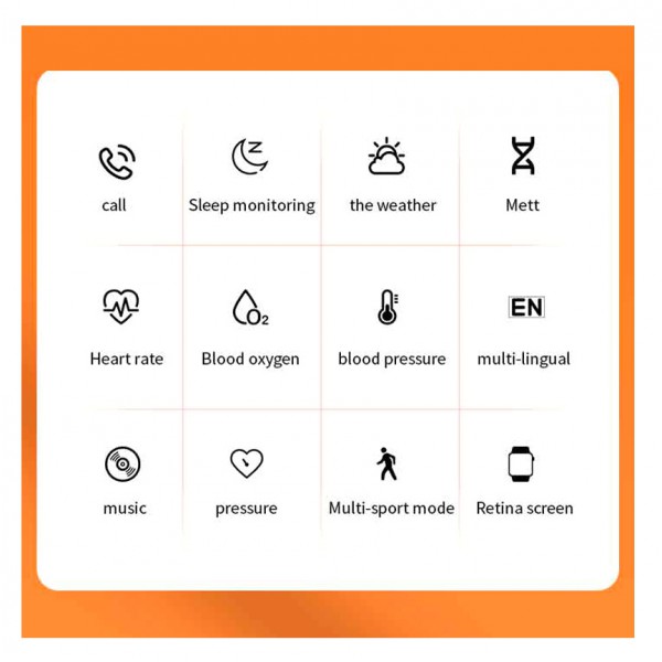 HIFUTURE smartwatch HITime SE, 1.72", IP67, HR & Blood pressure, μαύρο HIFUTURE smartwatch HITime SE, 1.72", IP67, HR & Blood pressure, μαύρο