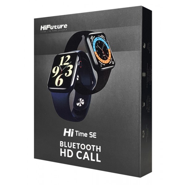 HIFUTURE smartwatch HITime SE, 1.72", IP67, HR & Blood pressure, μαύρο HIFUTURE smartwatch HITime SE, 1.72", IP67, HR & Blood pressure, μαύρο