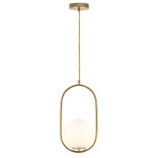 POWERTECH φωτιστικό οροφής HLL-0032, E27, 20x40cm, μεταλλικό, χρυσό