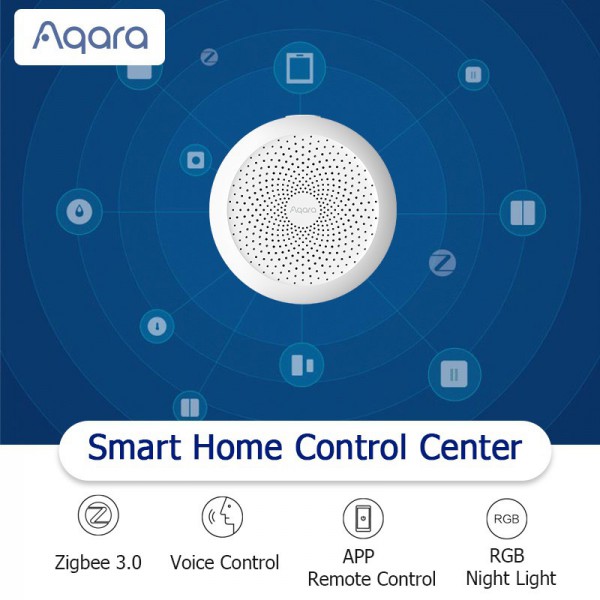 AQARA Hub σταθμός σύνδεσης αισθητήρων M1S, Zigbee, λευκό AQARA Hub σταθμός σύνδεσης αισθητήρων M1S, Zigbee, λευκό